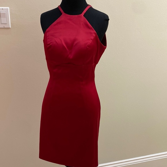 Sherri Hill Dresses & Skirts - Sherri Hill satin lined formal dress-Red- size 6. Worn once.